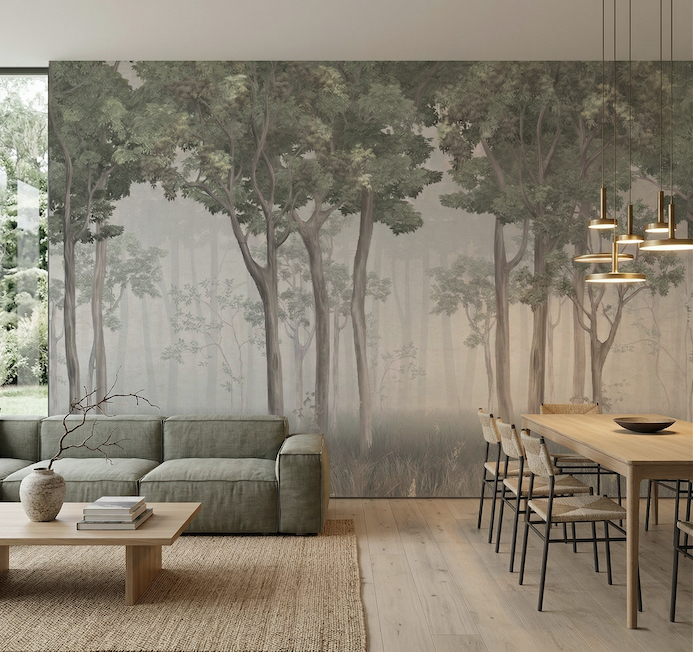 Бесшовные дизайнерские фрески