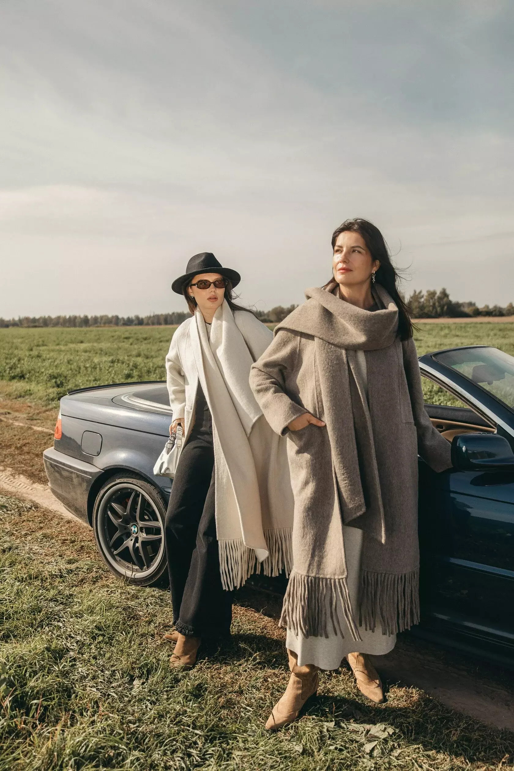 Пальто «Гранд Каньон» с шарфом