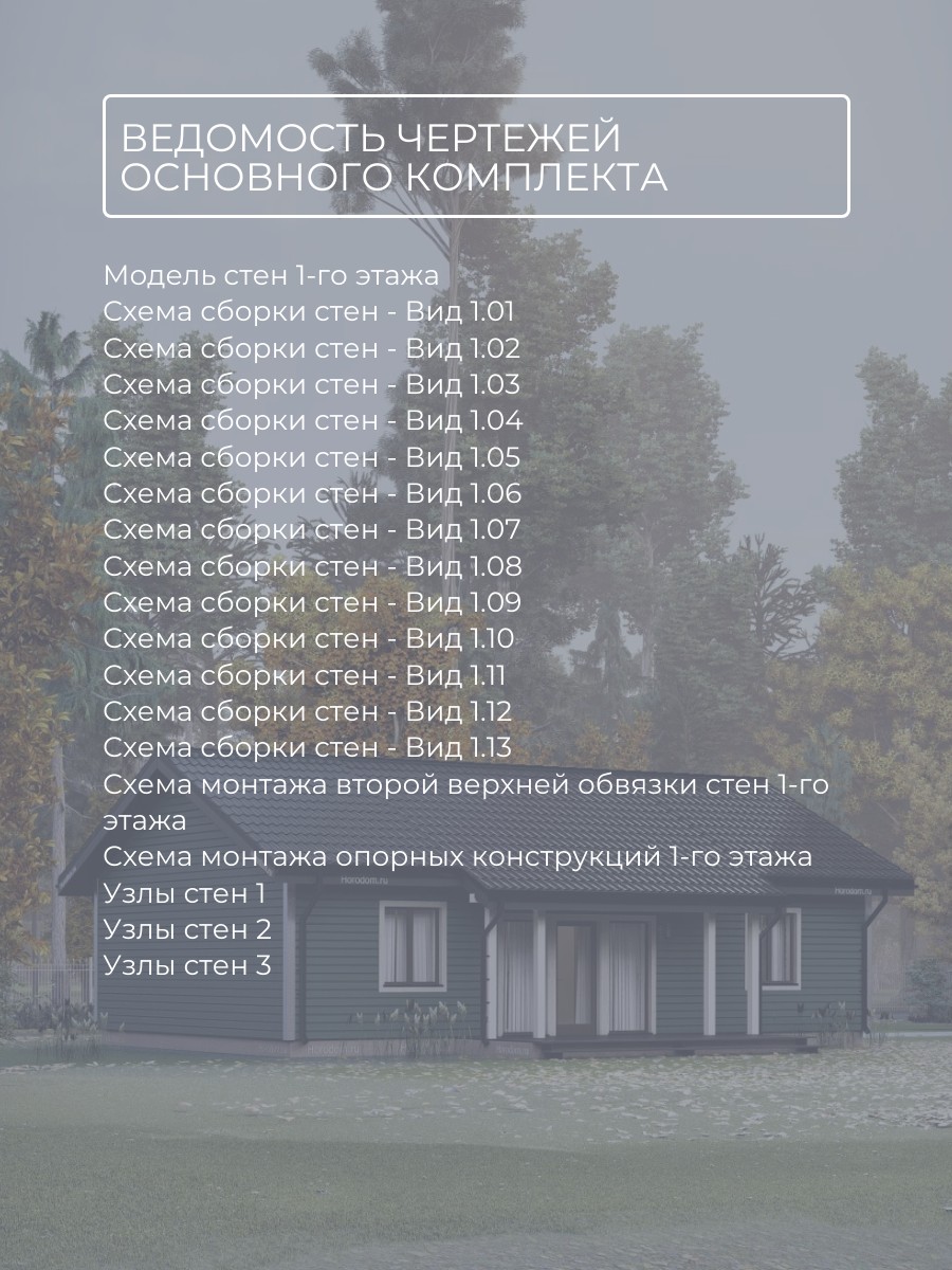 Проект дома 85 м2 / Каркасник / 1 этаж / — фото 9