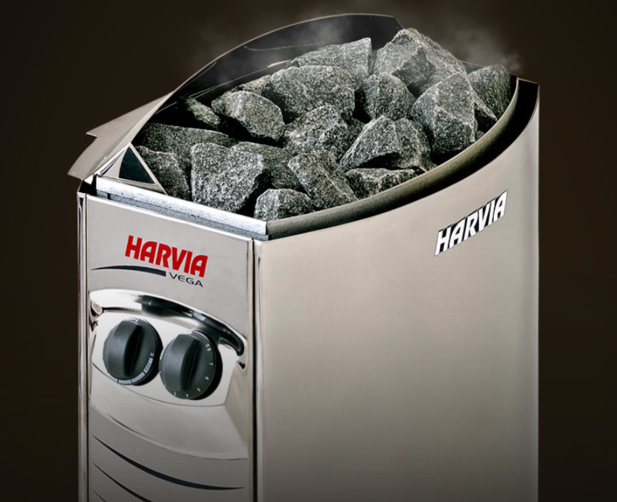 電気ストーブ Harvia Vega BC80 Steel