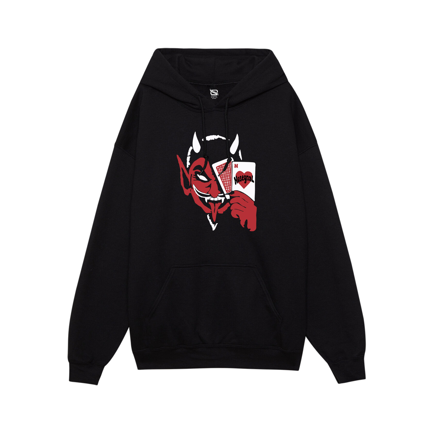 PLAY WITH DEVIL HOODIE BLACK