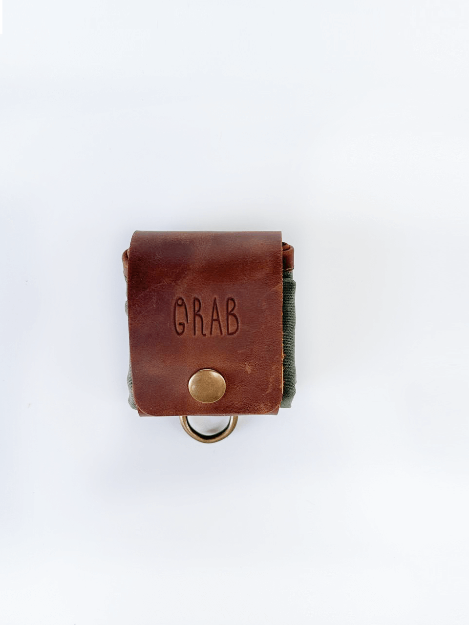 Складная напоясная сумка GRAB Folder Forest (Зеленая)