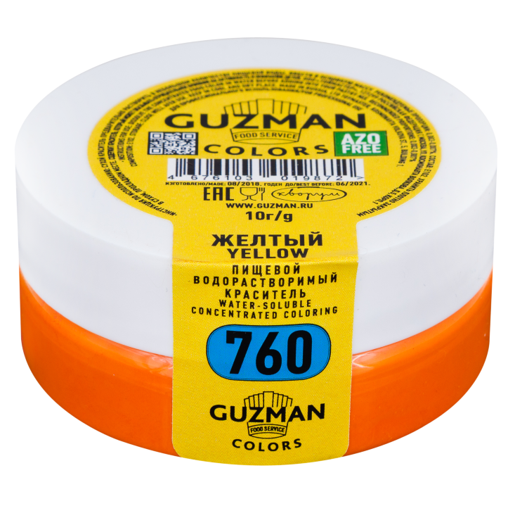красители prime kreda. Guzman водорастворимый. 25. желтый электро креда 25гр. гелевый краситель лимон, 15 мл.