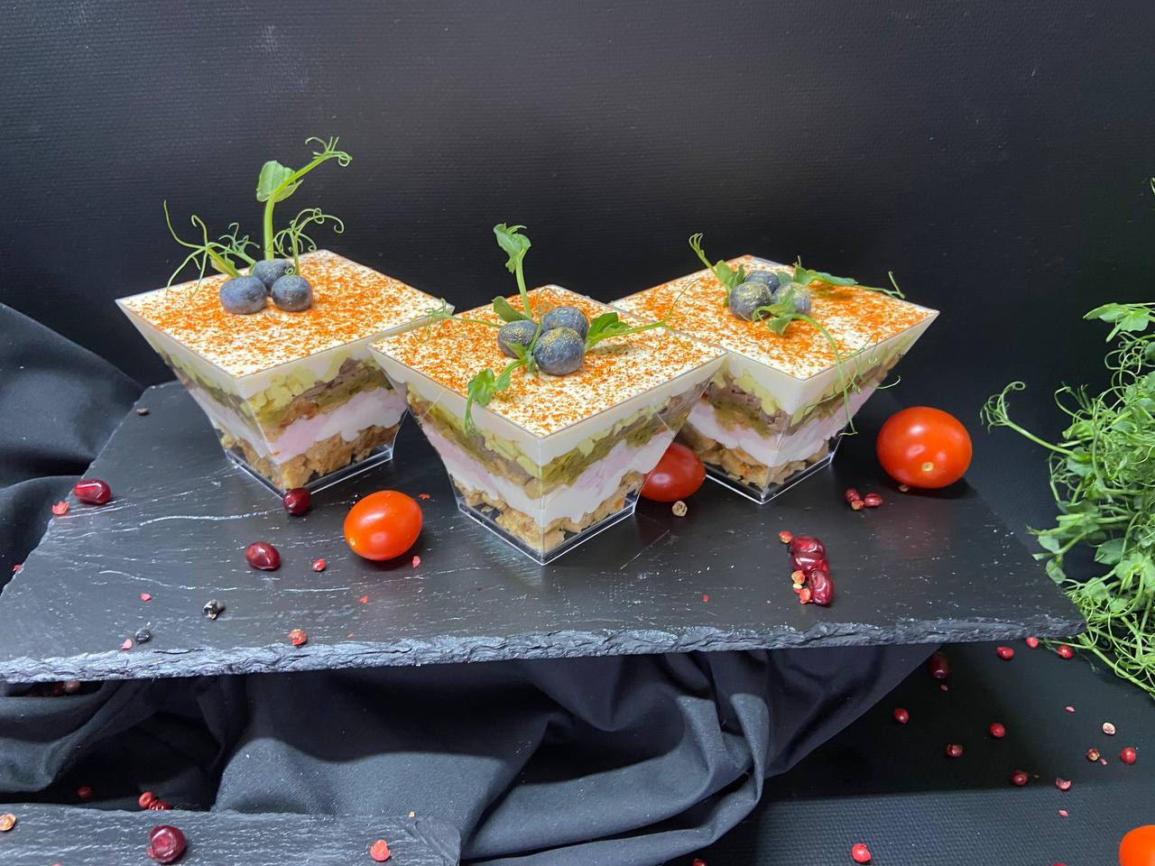 Трайфлы "Мясной квартет" 9 шт — 1800 г
