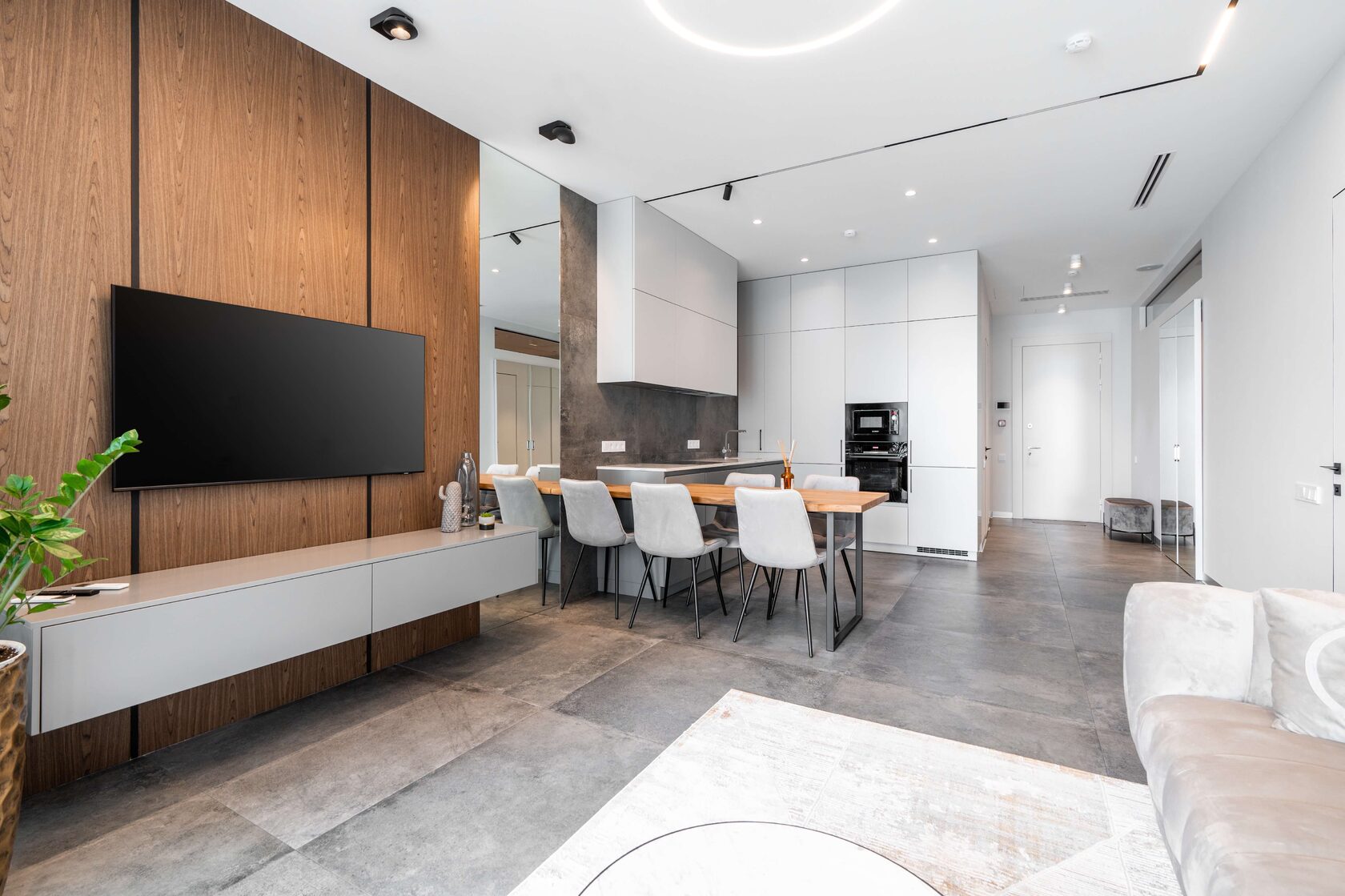 Интерьер ЖК Актёр Гэлакси Сочи 10 этаж