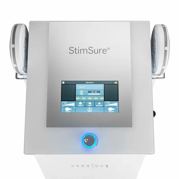 StimSure — интерфейс и два аппликатора