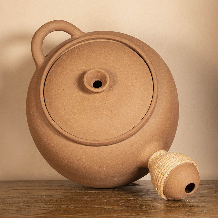 Горшочек для варки чая из чаочжоуский из светлой глины