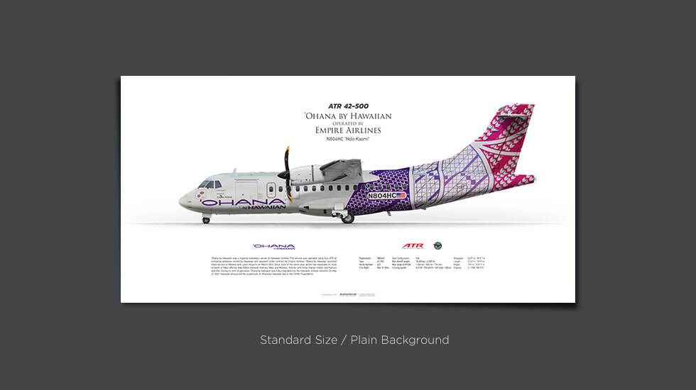 N801HC | ATR 42-500 | Ohana by Hawaiian (Empire Airlines