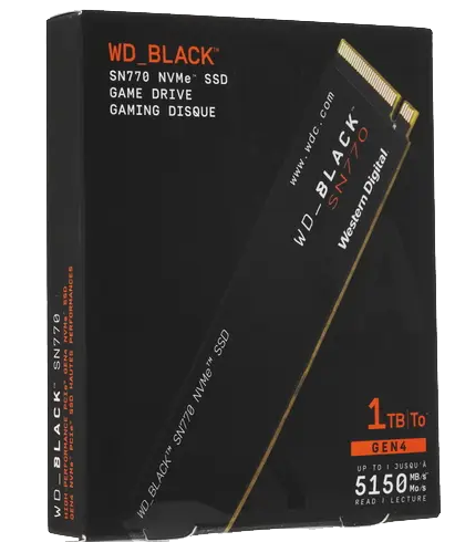 Black sn770 wds100t3x0e