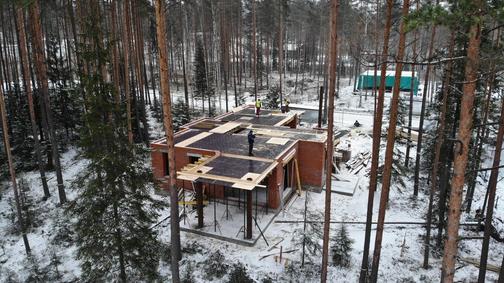 Проект дома Райт КВ-293 — в стиле Райт, 2 этажа