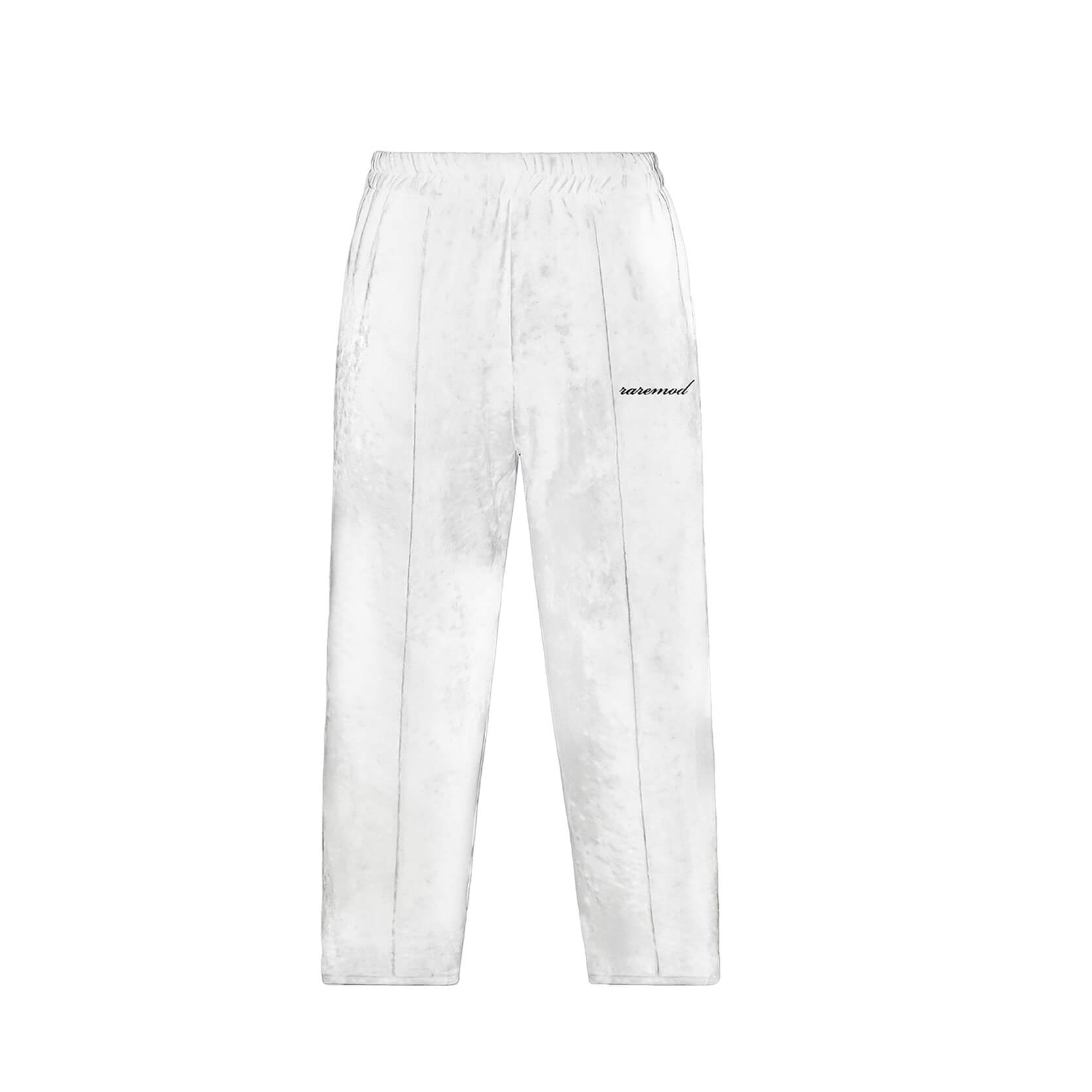 Classic white velour pants