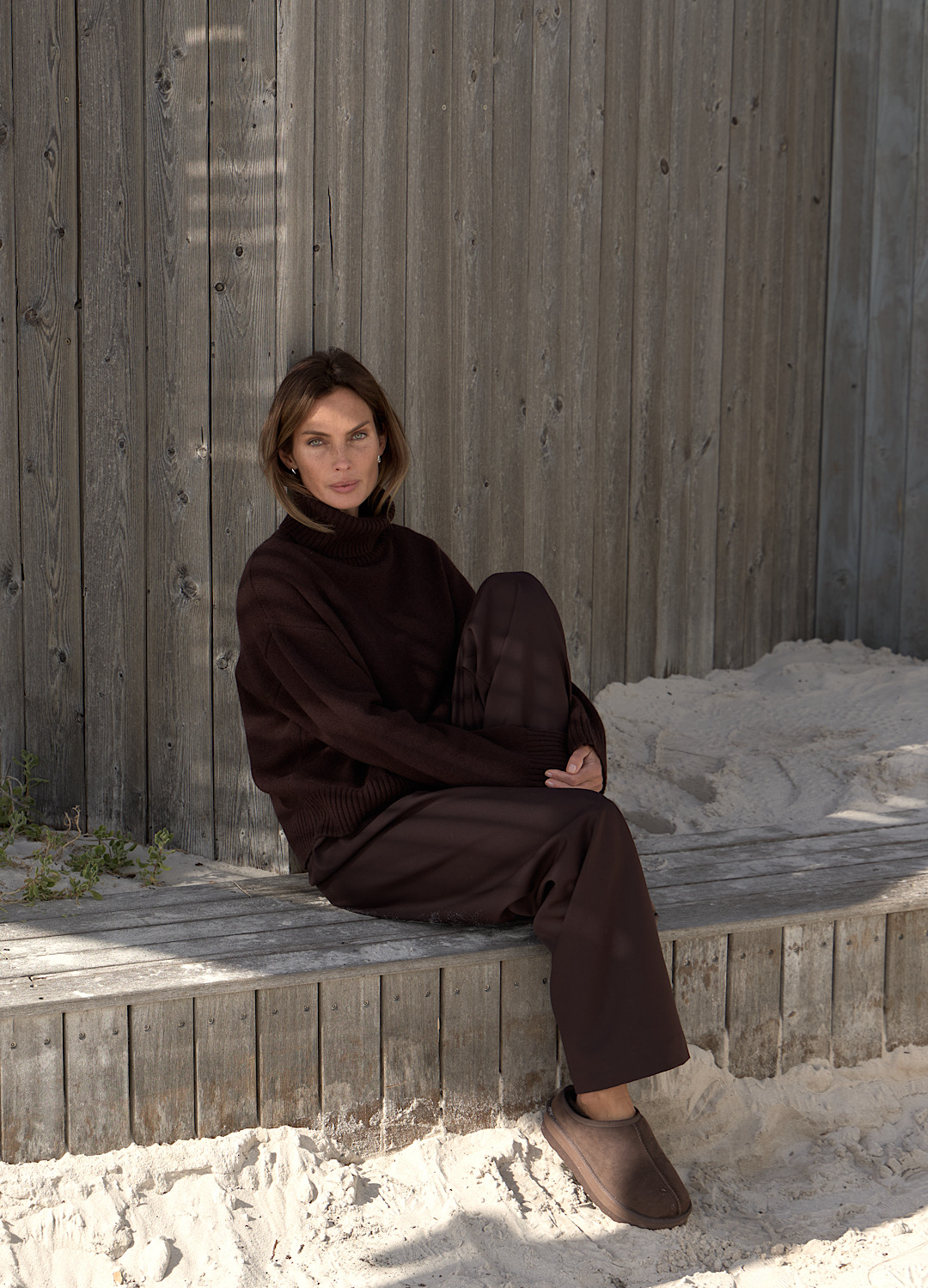 

Свитер Royal из 100% шерсти мериноса - Коричневый, Chocolate;коричневый