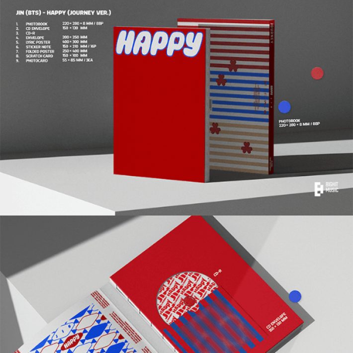 Сольный альбом Джина (BTS) Happy