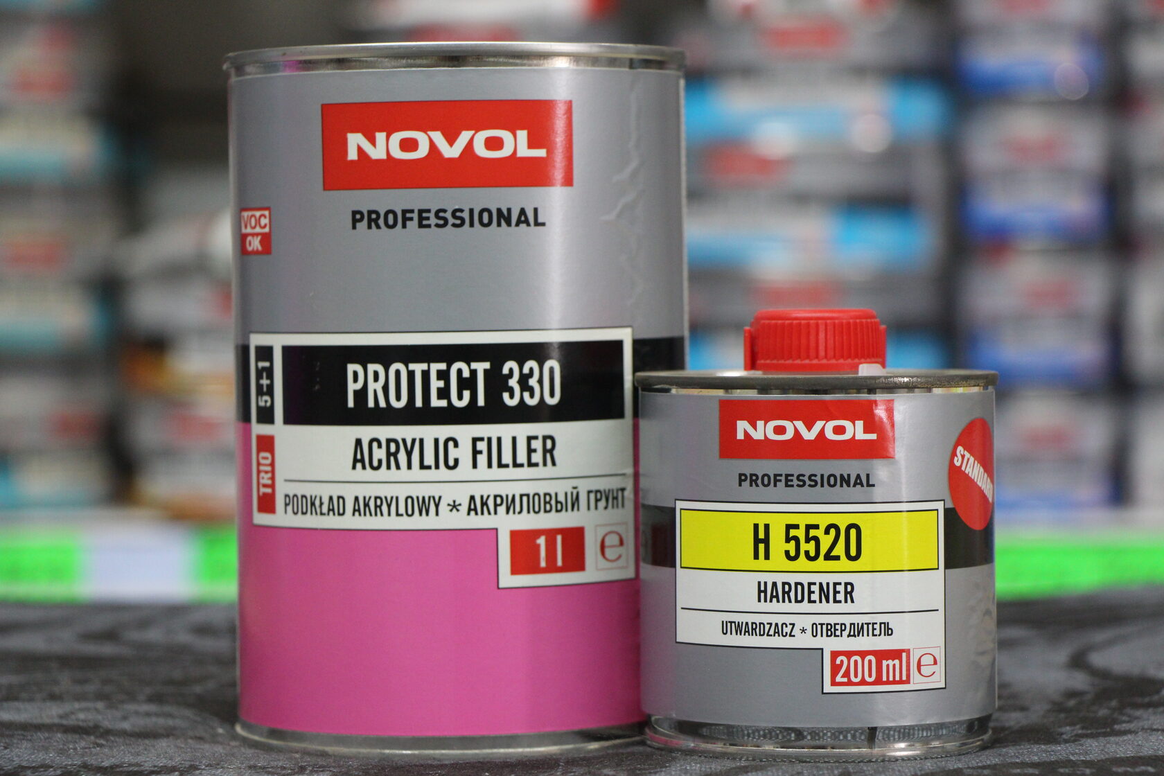Грунт 5+1 TRIO Атикорозийный PROTECT330 черный