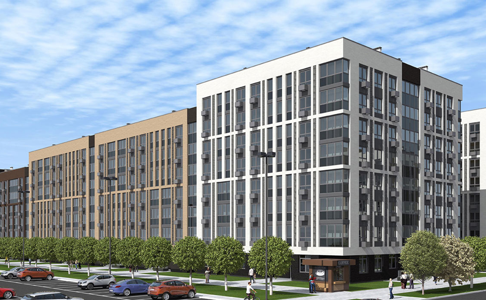 Миловские просторы - 1-к. кв