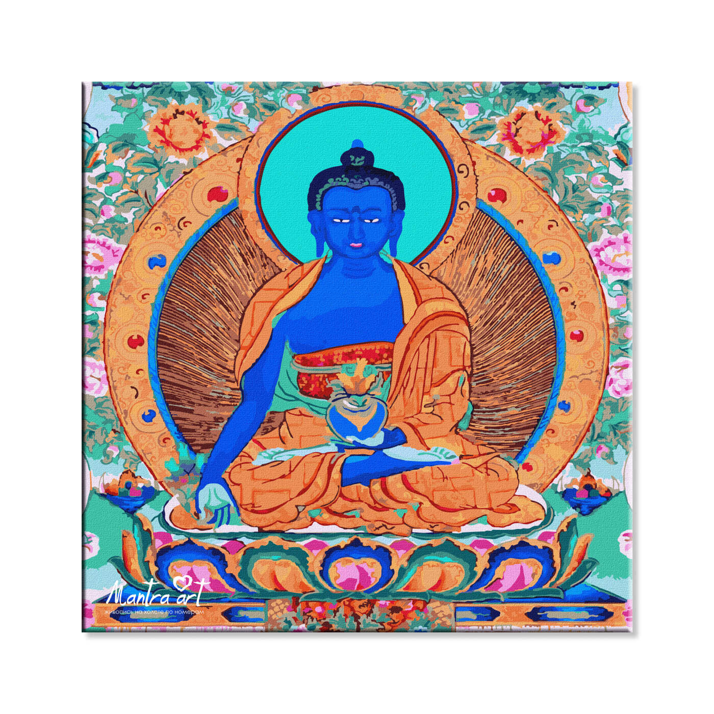 Картина по номерам «Будда медицины» – купить в интернет-магазине Мантра Арт