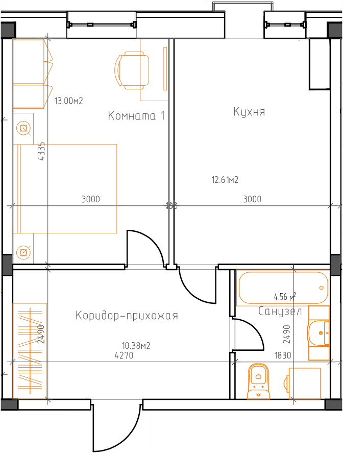 Квартира 40, Дом 10