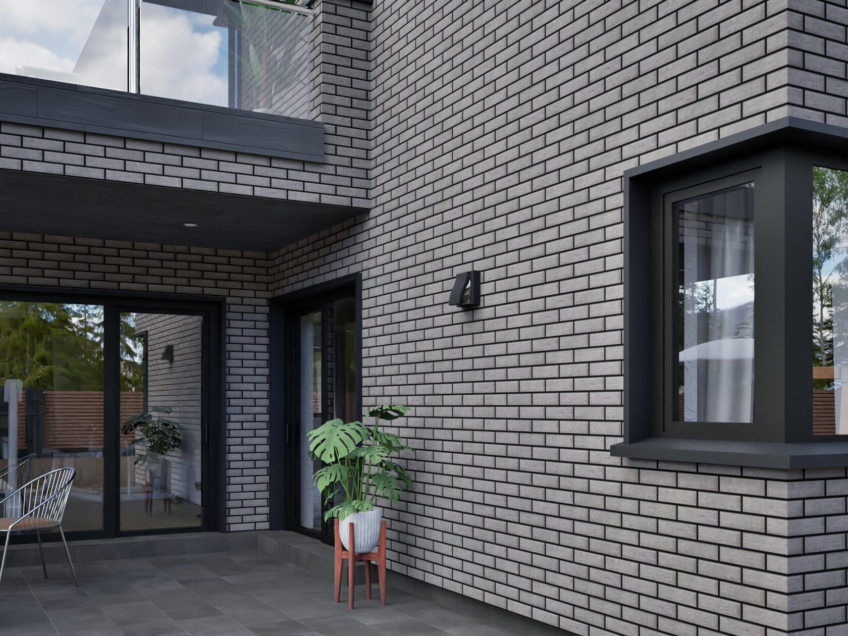 Термопанель BestPoint Ceramics Exclusive Cement Grey — фото 10