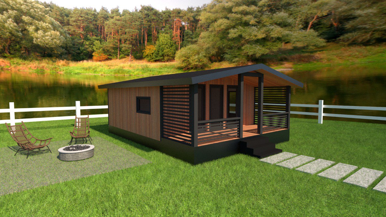 Модульный дом двухэтажный Сочах цена