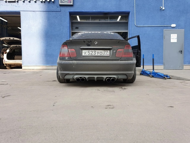 Выхлопная система с изменяемой геометрией для BMW 330 E46 - YouTube