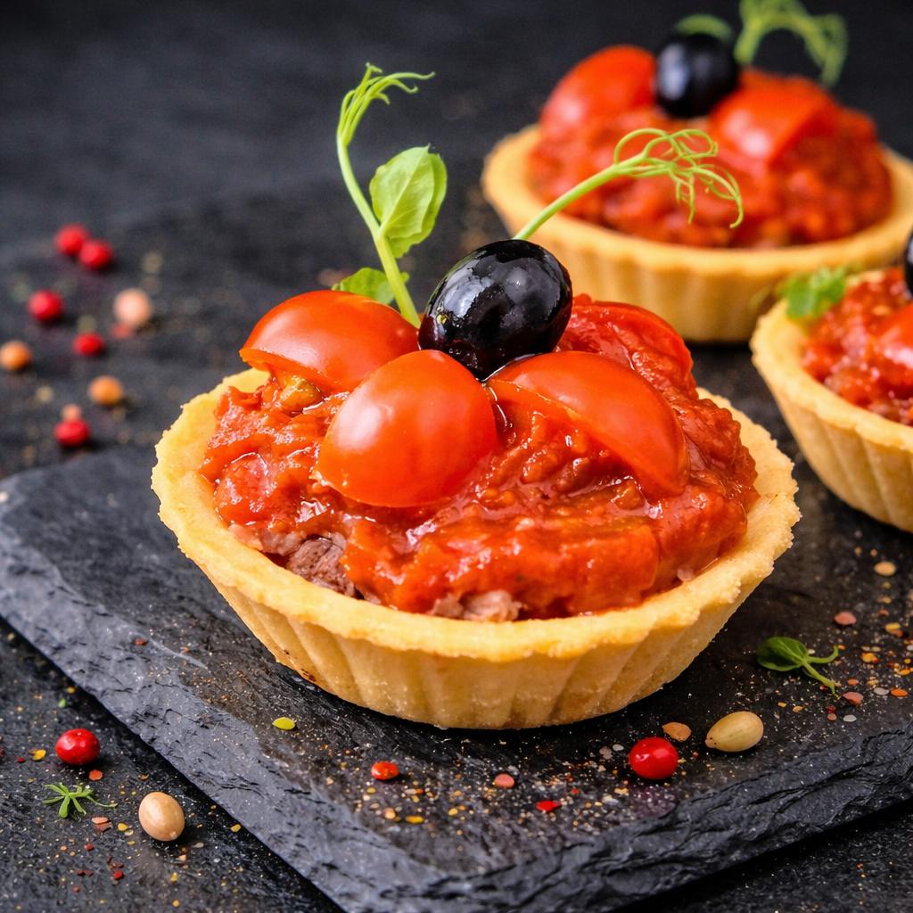 Тарталетка Биг "Мясо барбекю" — 100 г
