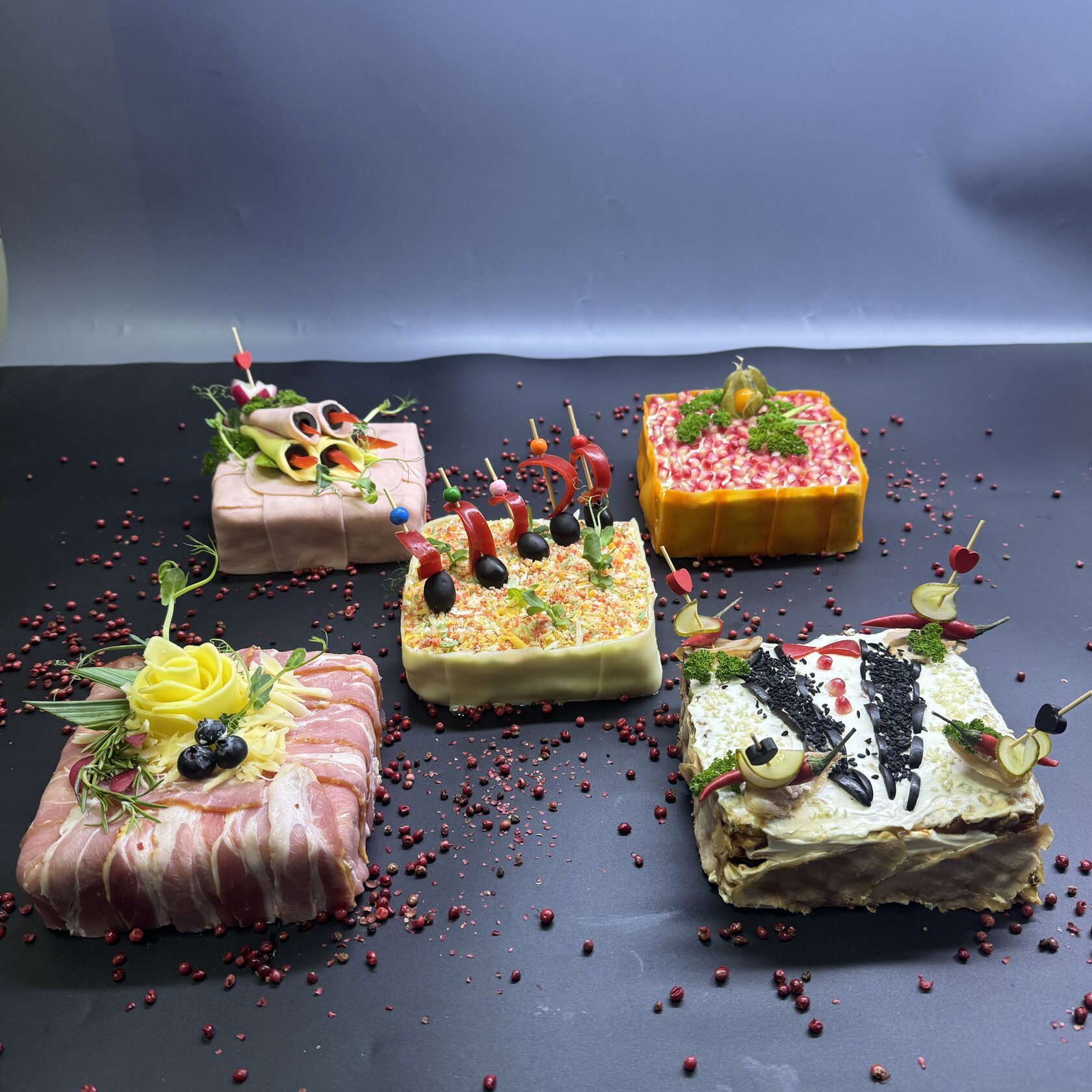 Скандинавское ассорти (вкусы на выбор) - 5 бенто — 3750 г