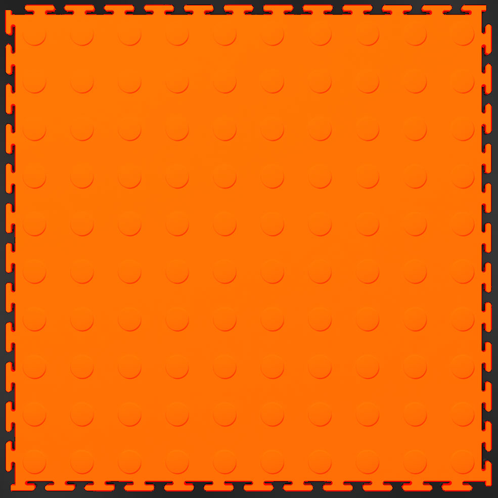 Модульное покрытие Пластфактор Модульные покрытия СП Полимер - Цент Оранжевый 5 мм