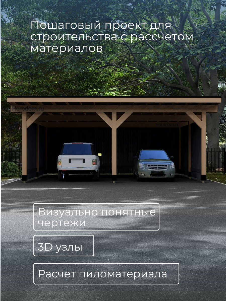 Проект навеса / HDN2 — фото 2