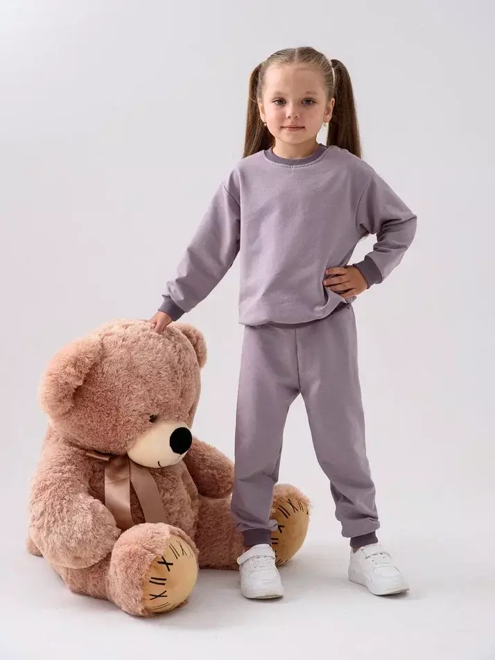 
Брюки для девочки "Футер"