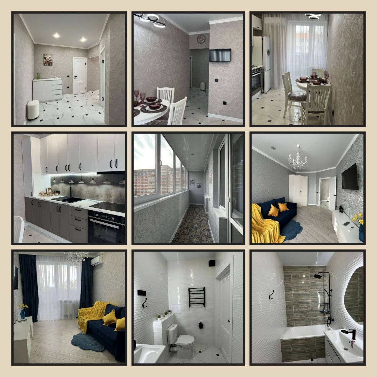 1-комнатная квартира, 46 м², ЖК 7 Вершин · ГМР