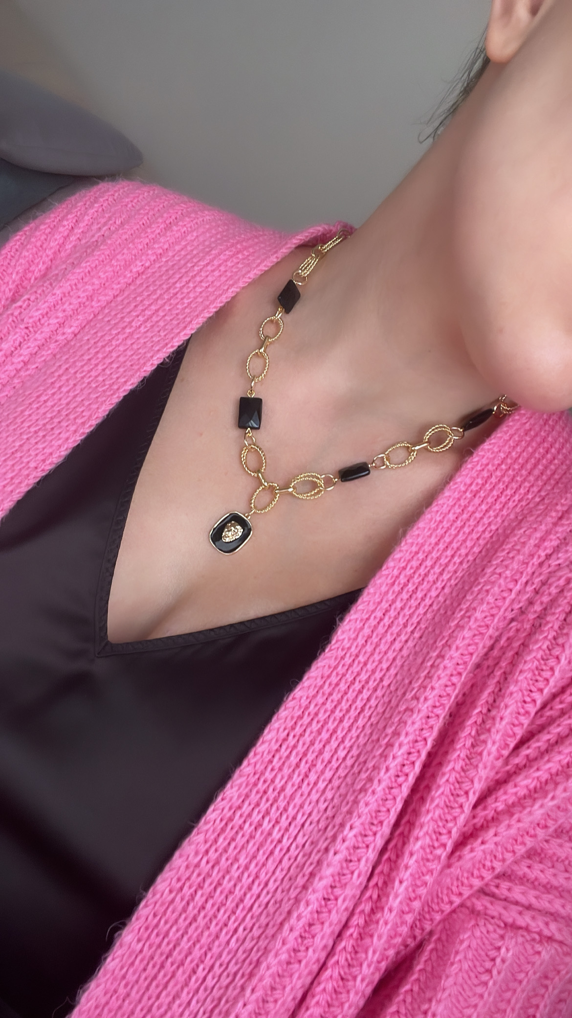 Колье-цепь lion and chain