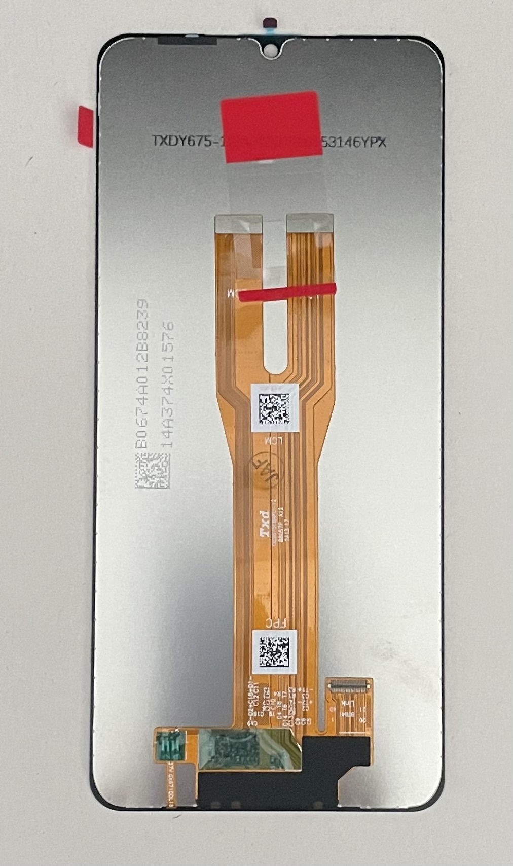 Дисплей с тачскрином Samsung (Самсунг) A065F / A06 (без рамки) (сервисный 100% оригинал) (черный)