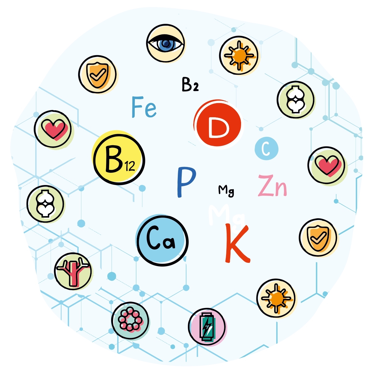 Витамины и микроэлементы+. Код:ДП1204