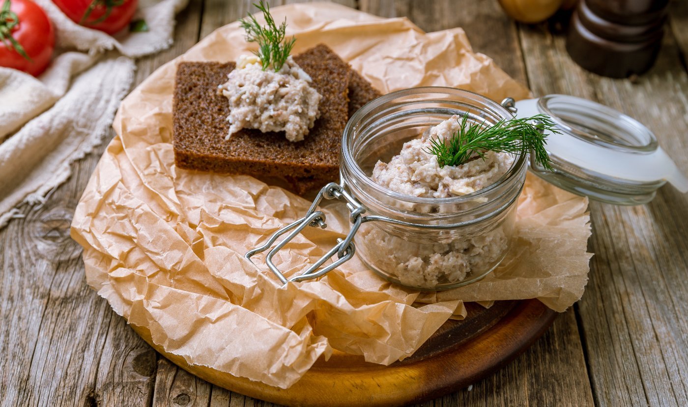 Селедочный паштет из еврейской кухни