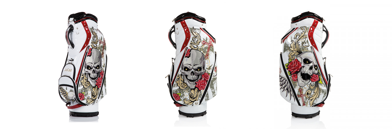 Cумка для гольфа JuCad White Scull