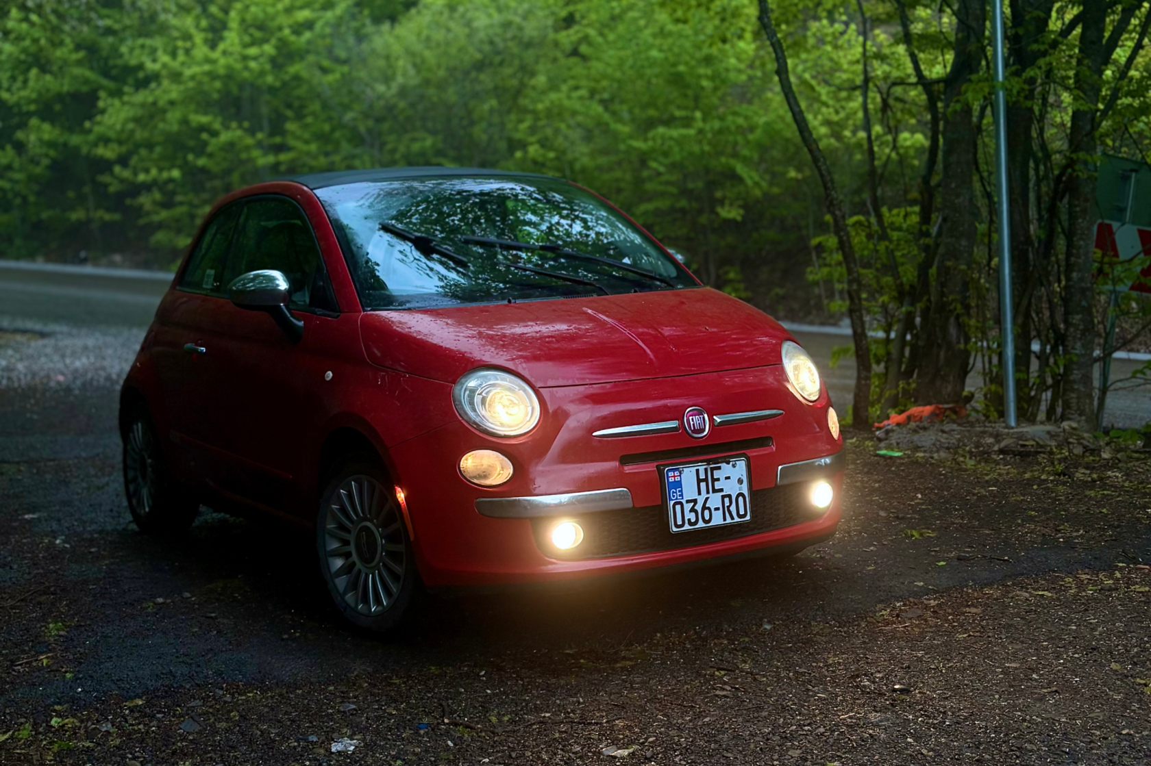 Fiat 500 Cabrio в аренду в Тбилиси — маршрут «Мцхета: древняя столица за полчаса»