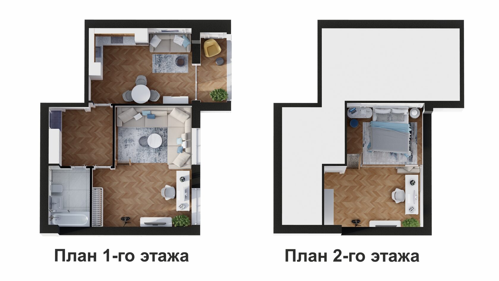 Планировка 1-комн. 3