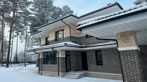Построенный дом Райт КВ-323 — в стиле Райт, 2 этажа
