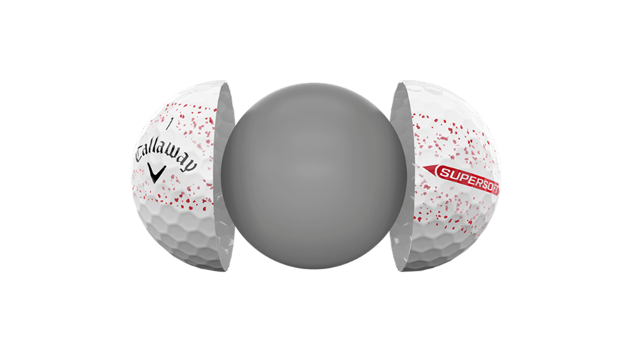 ХАРАКТЕРИСТИКИ CALLAWAY CHROME SUPERSOFT SPLATTER 360 RED