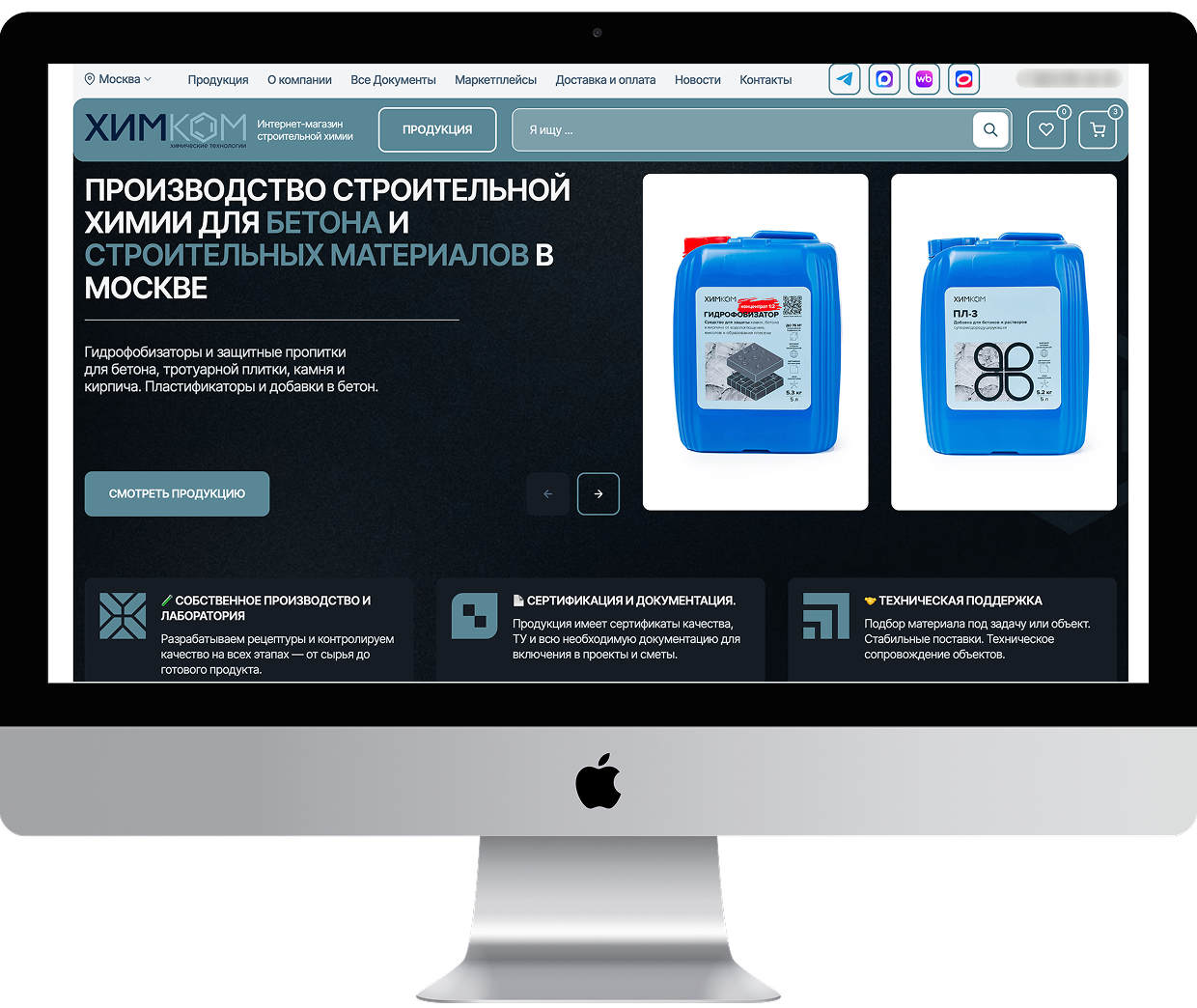 Пример сайта Brainora