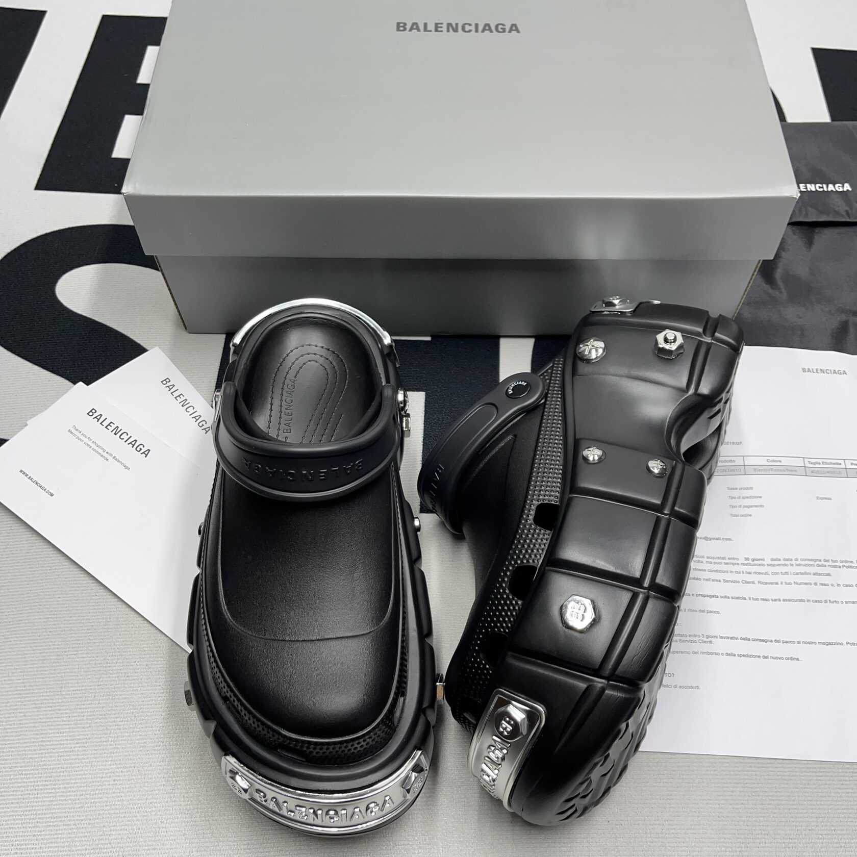 Buy Balenciaga HardCrocs Mule - N1 OUTLET