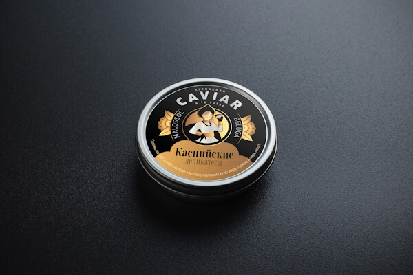 Икра осетровых рыб BELUGA125 г в Москве от производителя "Каспийские ...