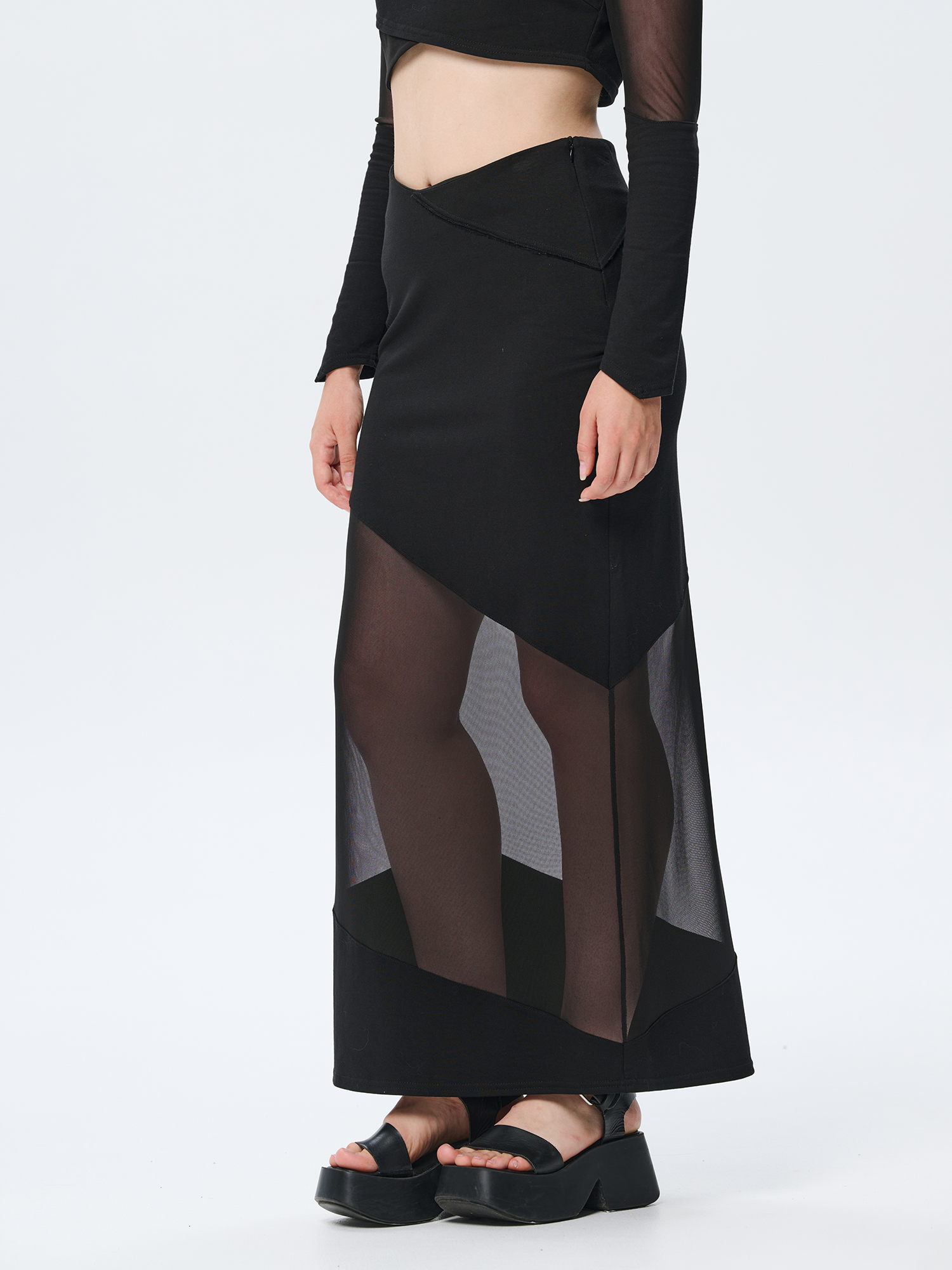 Юбка МА черная - L - Черный