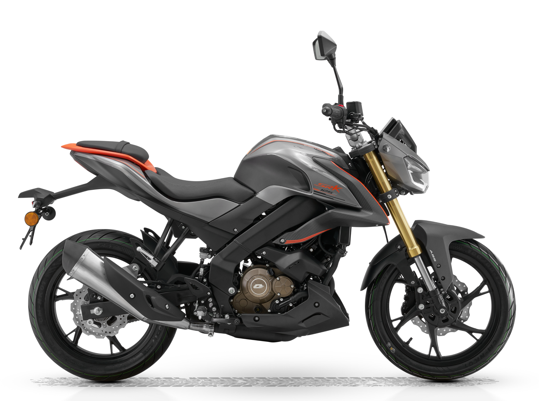 QJMOTOR SRK 125 S, серый