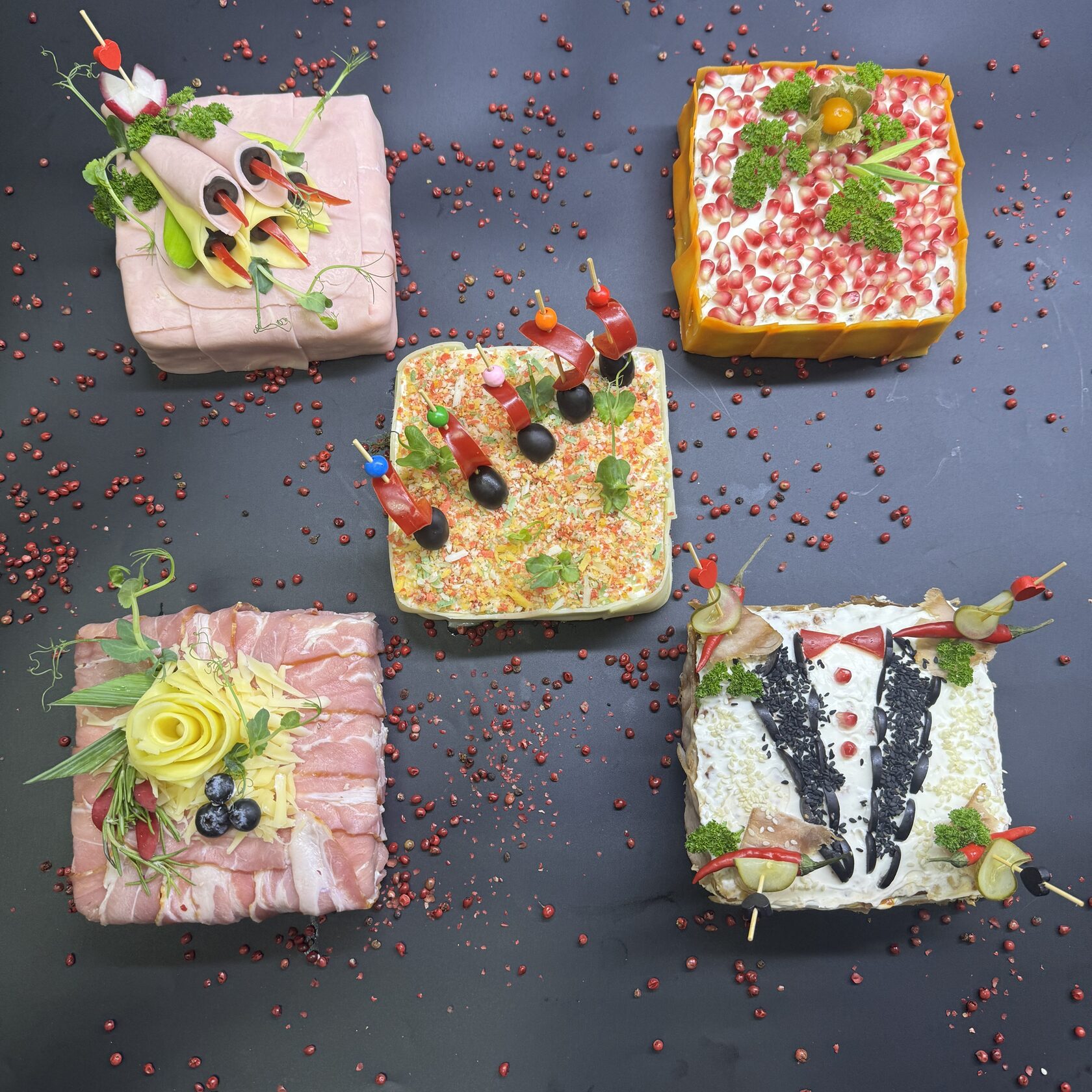 Скандинавское ассорти (вкусы на выбор) - 5 бенто — фото 3 Скандинавское ассорти (вкусы на выбор) - 5 бенто — фото 3