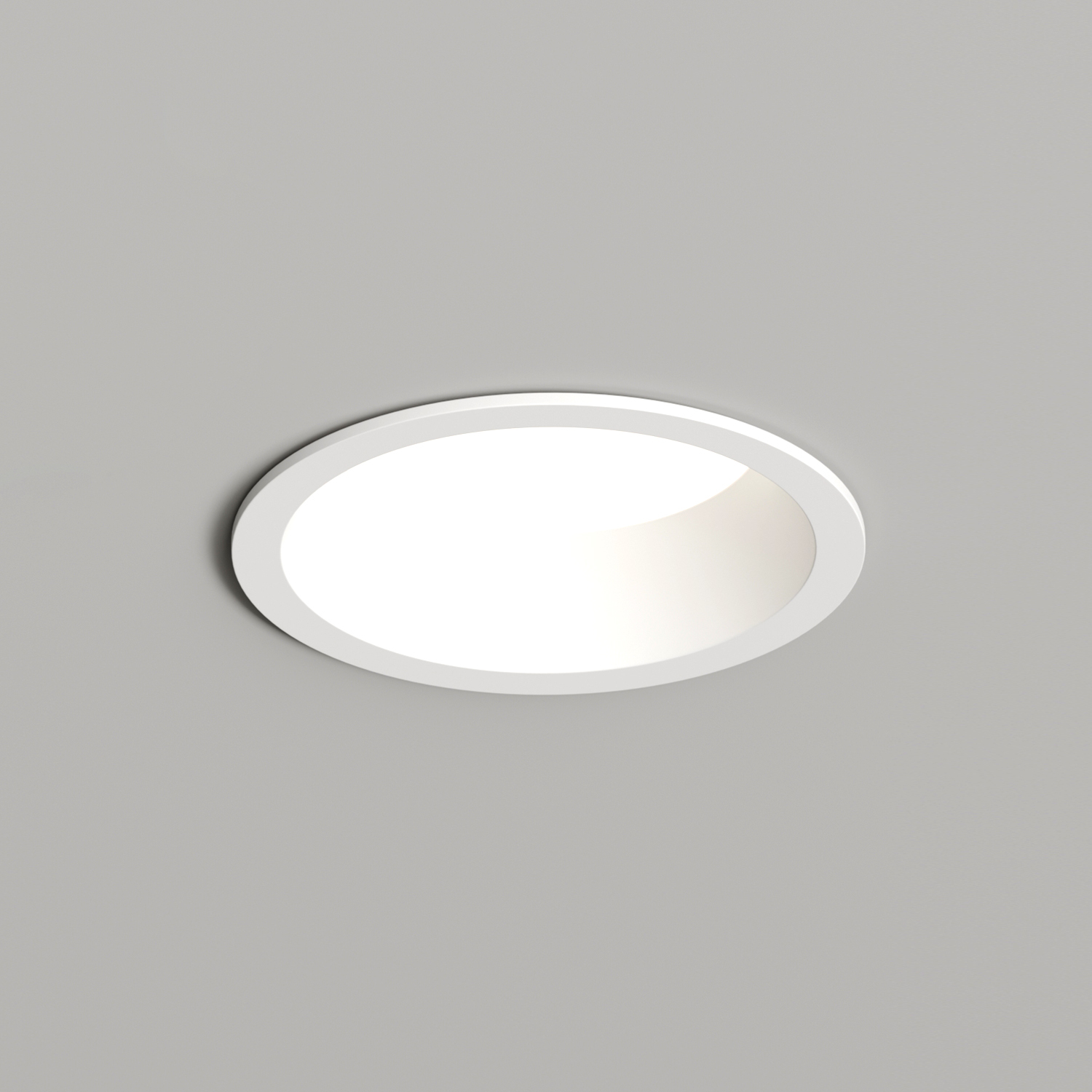 Встраиваемый влагозащищенный светильник GU5.3 LED белый пластик Denkirs DK3103-WH DK3103-WH