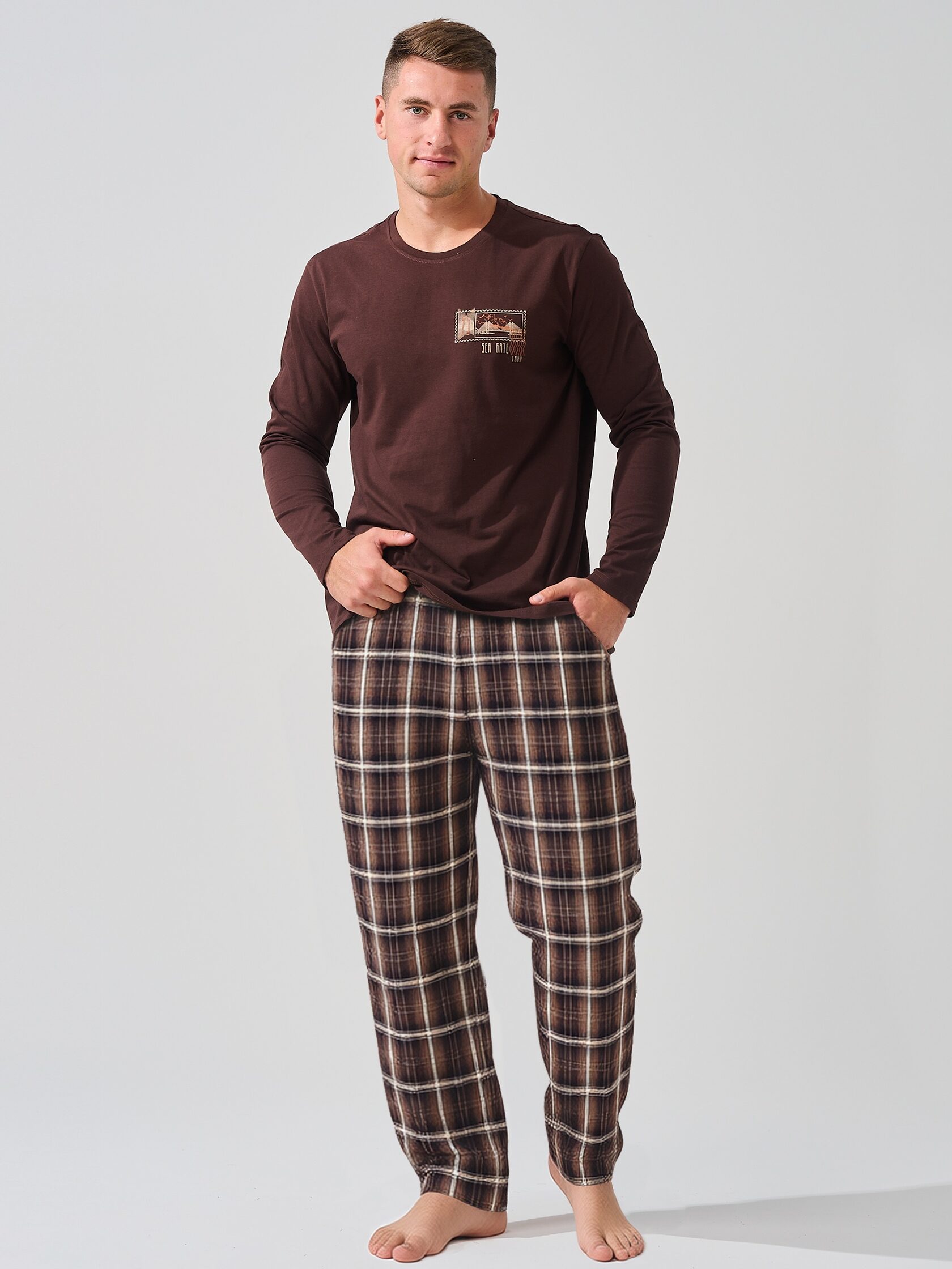 
Пижама мужская "Мост"