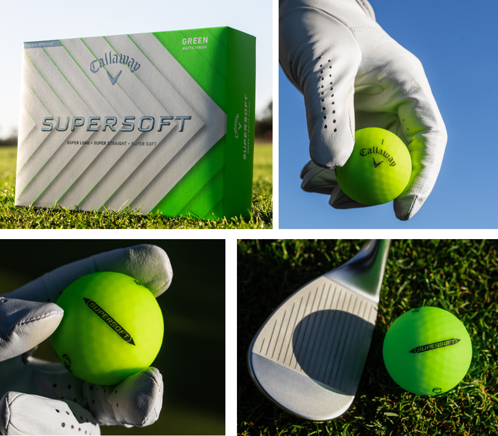 CALLAWAY CHROME SUPERSOFT MATTE GREEN