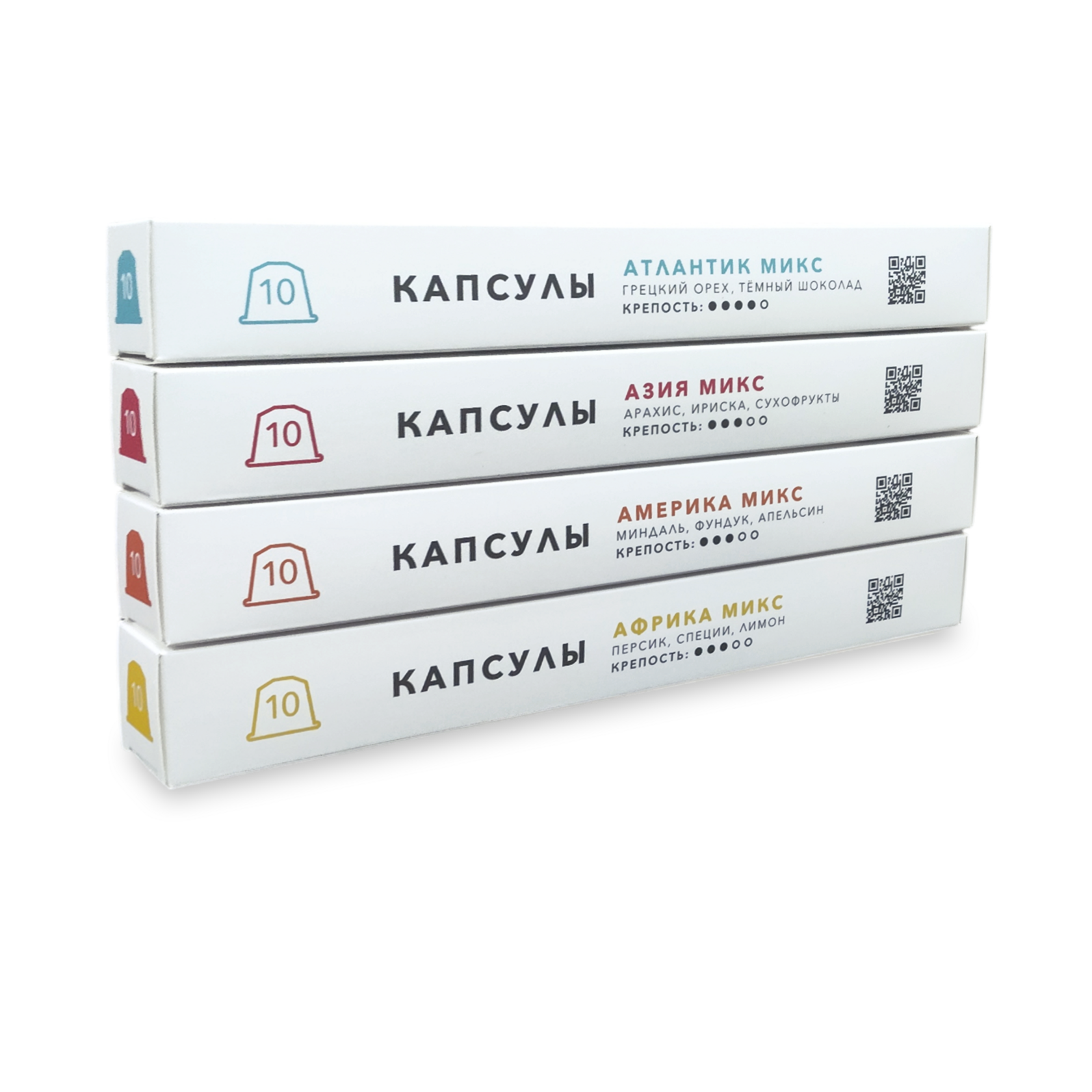 Набор кофе в капсулах, 40 шт.