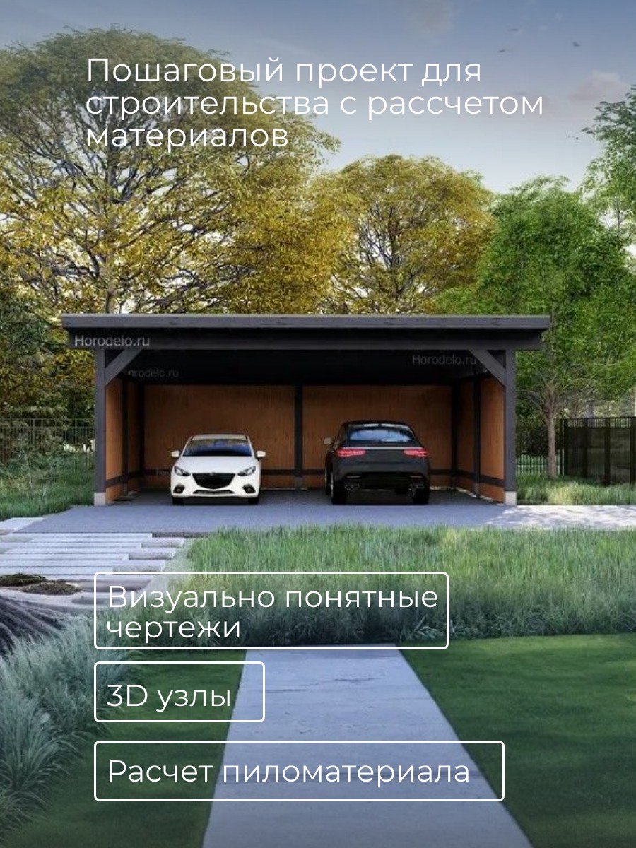 Проект навеса / HDN9 — фото 2